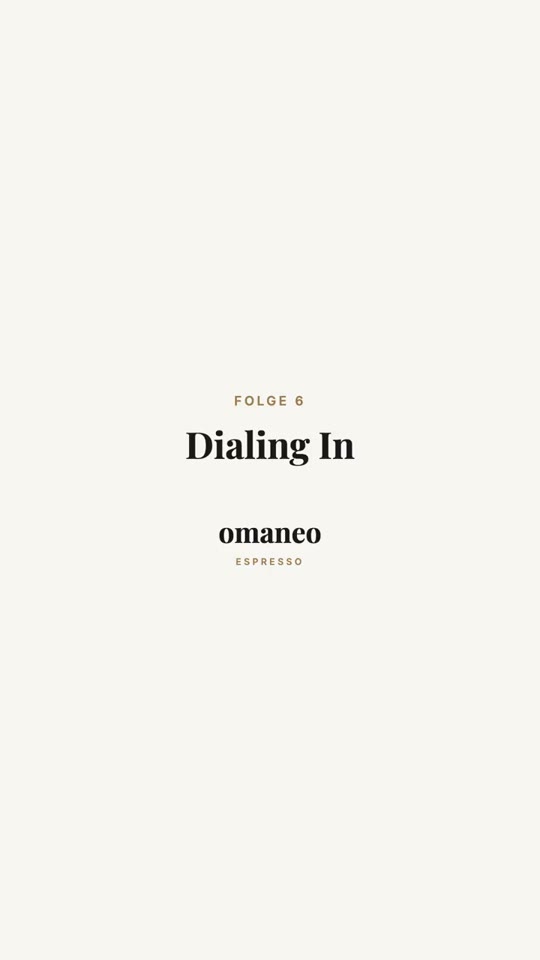 Folge 6: Dialing In