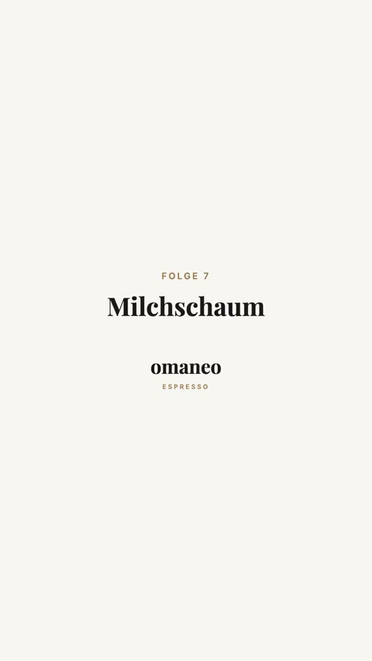 Folge 7: Milchschaum