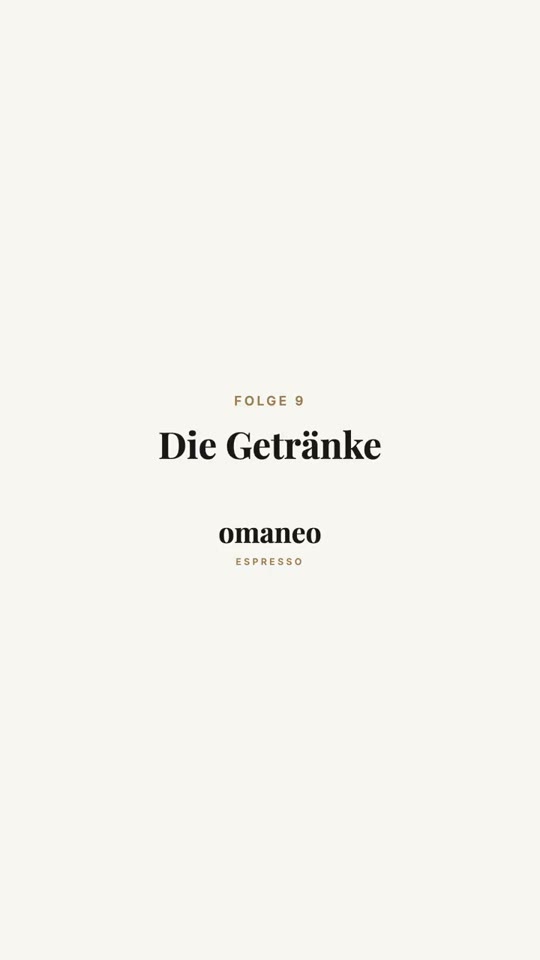 Folge 9: Die Getränke