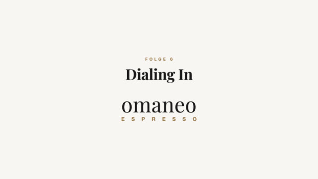 Folge 6: Dialing In
