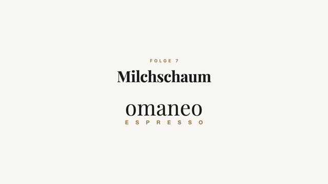 Folge 7: Milchschaum