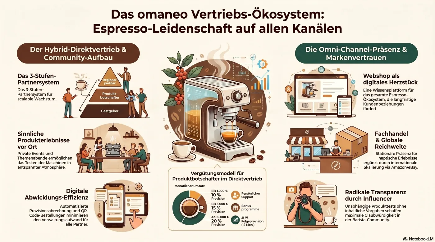 Das omaneo Espresso Vertriebs-Ökosystem — Teil 2