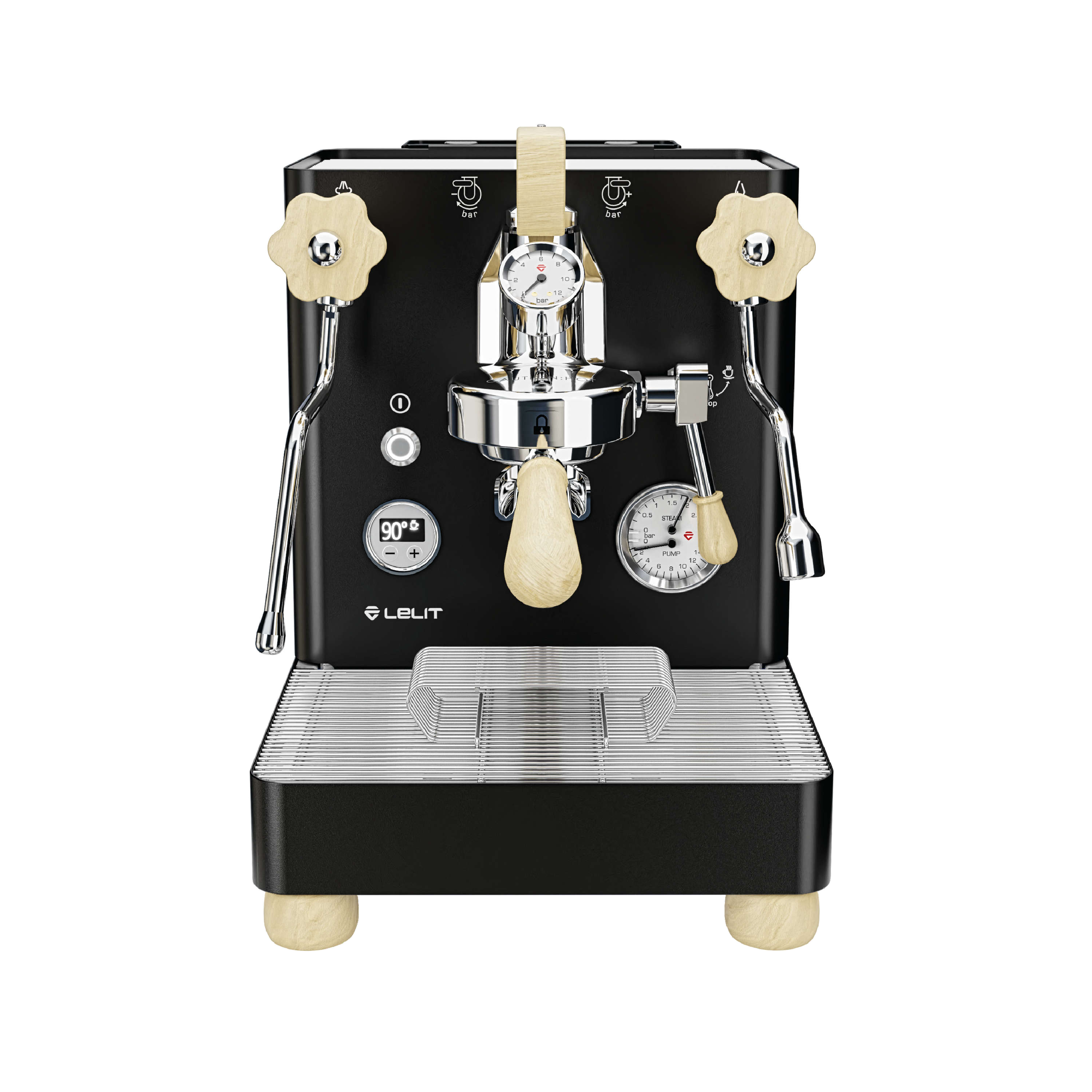 Lelit Bianca PL162T Dualboiler Schwarz V3